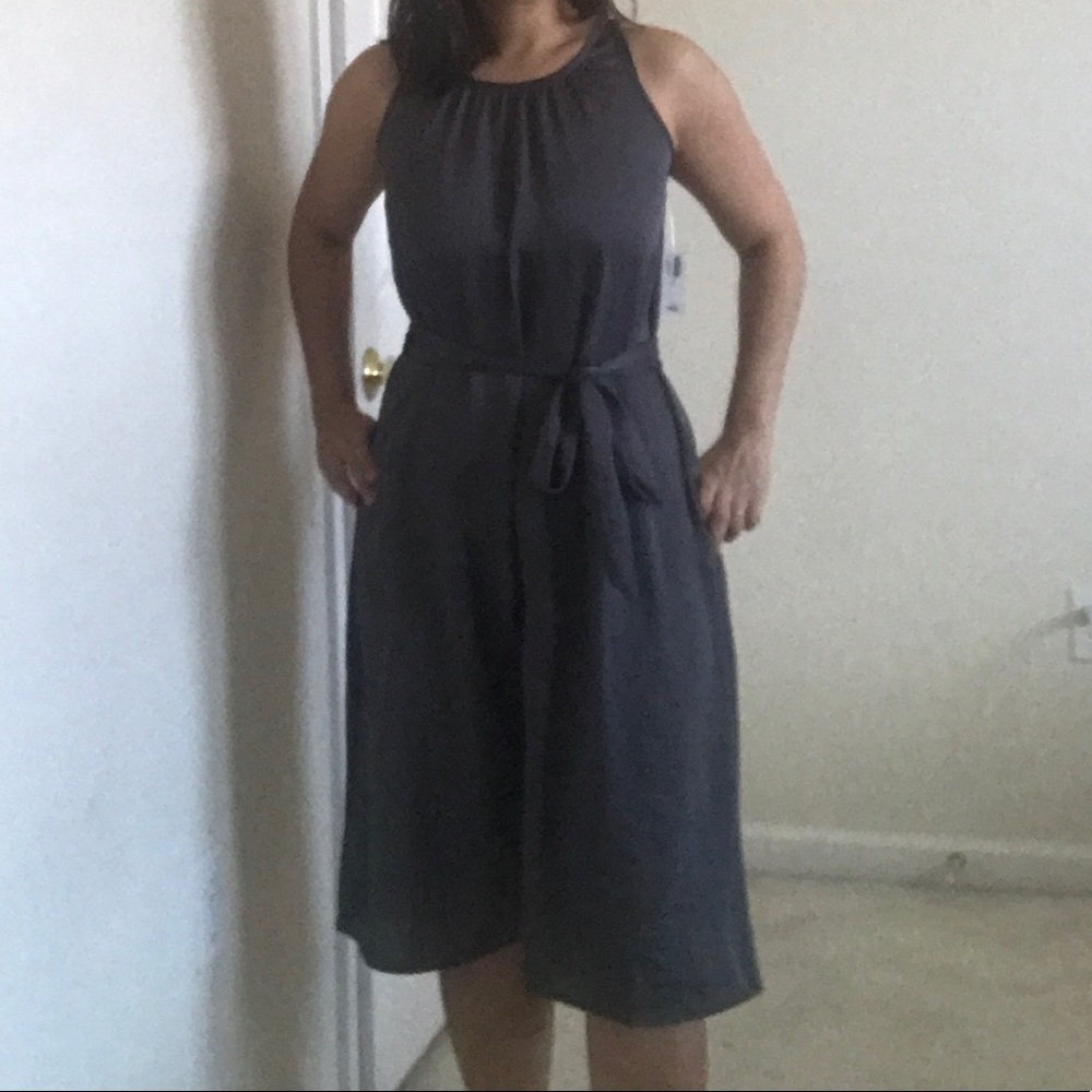 NWT old navy satin midi dress